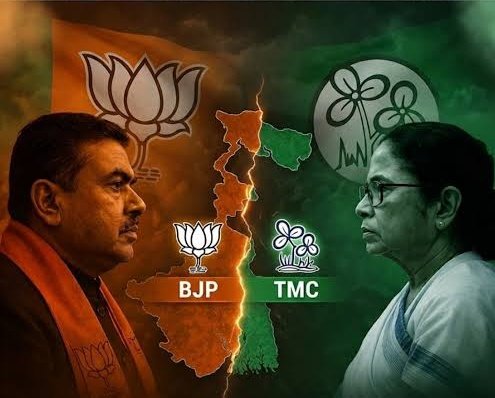 Janlokpoll's tweet image. 🚨🗞️Jan Lok Poll Survey🗞️🚨

#WestBengalLegislativeAssemblyelection2026

Number of seats likely to be won by the parties in the 294 assembly seats in the #Westbengal 

NDA : 146-151
AITC : 134-139
Others : 8-9

@BJP4India
@AITCofficial
@INCIndia