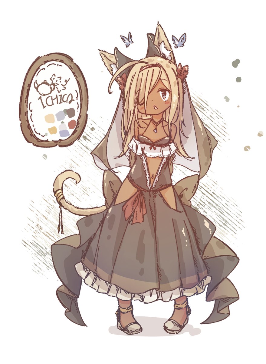 ICHICA_332's tweet image. 褐色金髪ちゃん