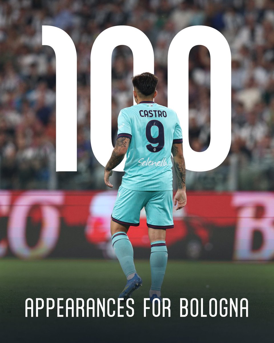 BolognaFC1909en's tweet image. Amazing milestone, Santi! Here's to many more 🎉❤️💙

#WeAreOne