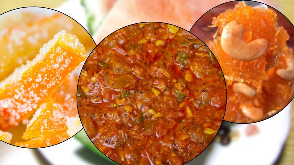 GoodNewsToday's tweet image. watermelon peel Dishes: फल तो फल... ये हिस्सा भी खाने में है स्वादिष्ट, तरबूज के छिलके से बनाएं स्वादिष्ट 5 डिश

#Watermelon #Unique #Cooking #Story 

पूरी खबर पढ़ें:  tinyurl.com/3fa2hc9b