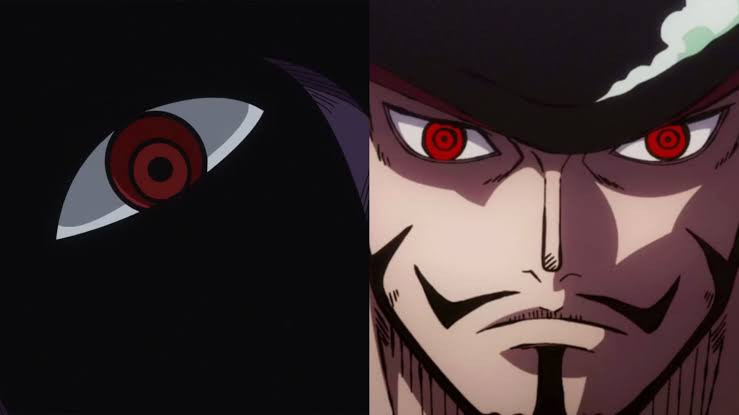 #ONEPIECE1181 

Someone said Imu kicked Mihawk out of holy land coz he was caught stealing Imu's black paint 😭😂