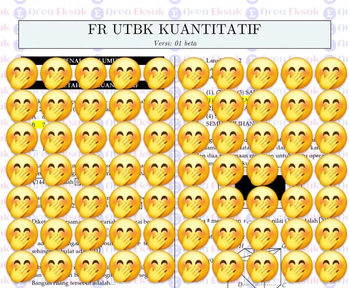 Area Eksak tweet media