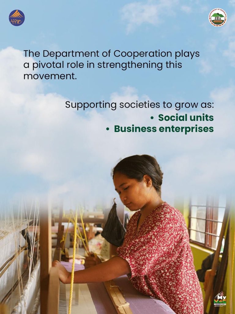 MegCooperatives's tweet image. Together—self-reliant, united, and growing. #Cooperation #SustainableGrowth #Meghalaya