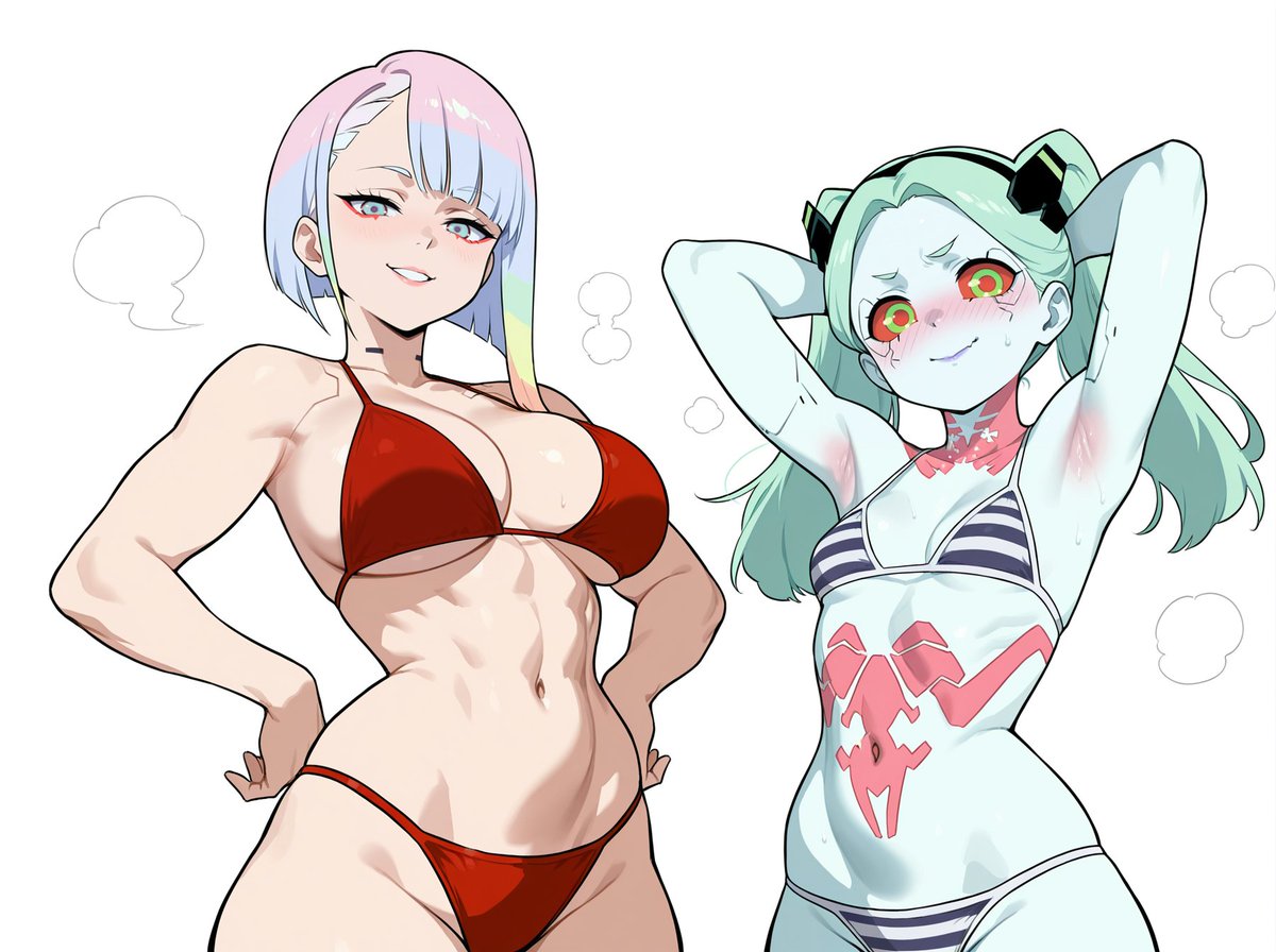 pendragonkun's tweet image. ルーシー (Lucy)  - レベッカ (Rebecca) From Cyberpunk: Edgerunners 

Which one is your favorite?
SFW

#lucy #lucycyberpunk #cyberpunk #cyberpunkedgerunners