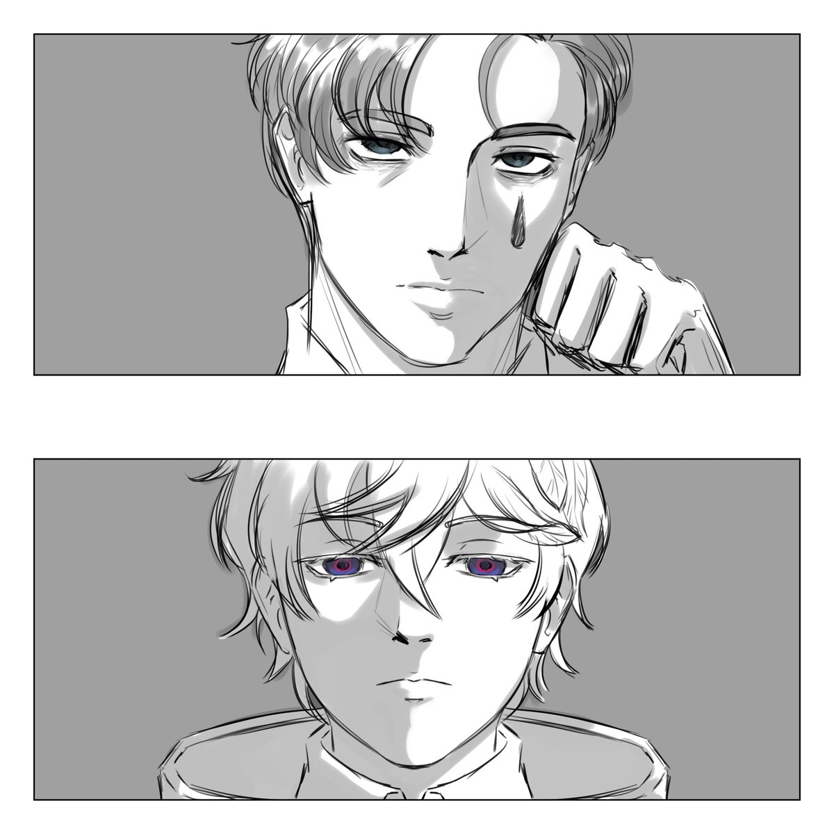 Xanchorbear's tweet photo. Martin from the Ring watches Felix from the Index (@Onidrif)

#oc #lcb #LimbusCompany #PMoc #LCBoc #LimbusCompanyOC #GiftArt https://t.co/Iolip3XYZR