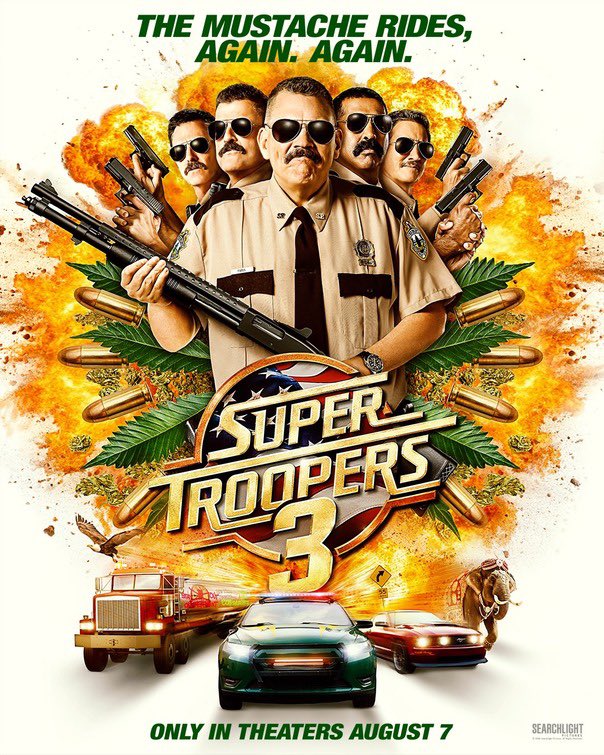 markwalters74's tweet image. The @BrokenLizard boys are back for @SuperTroopers 3, and it’s going to take them into a fast and furious wedding you won’t forget. Check out the first trailer here - bigfanboy.com/wp/?p=39117

#SuperTroopers #SuperTroopers3 #BrokenLizard
