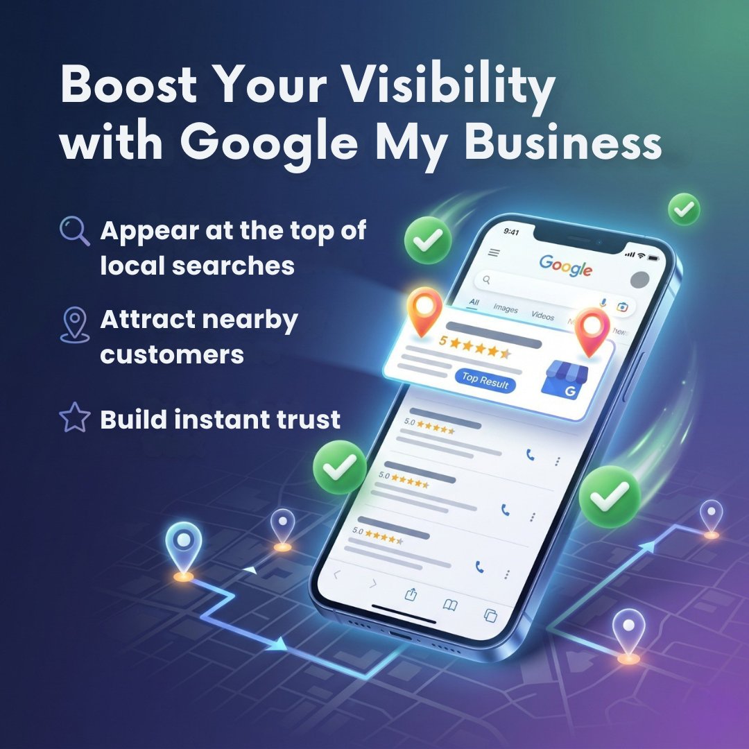 BPrompta's tweet photo. 🚀 Get Found on Google &amp; Grow Your Business Locally!
Is your business not appearing on Google searches? You could be missing out on daily customers. https://t.co/dSpY5tvMCp