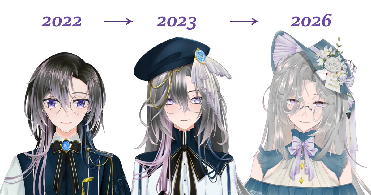 2022 ➡️ 2026
The printer is out of ink wwww
#vtuber