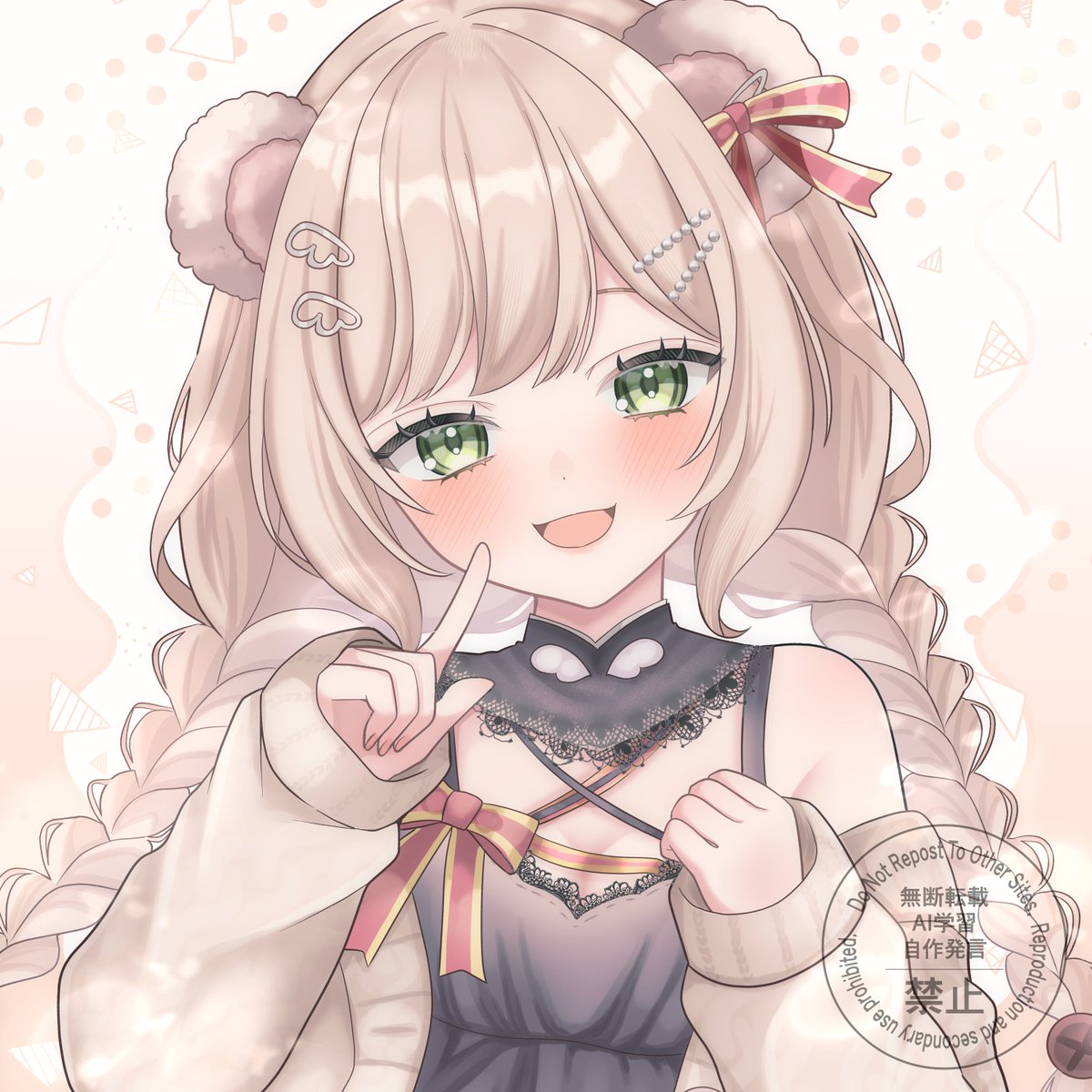 Skebにてリクエストいただきました!                    
ありがとうございました✨ #Commission #Skeb