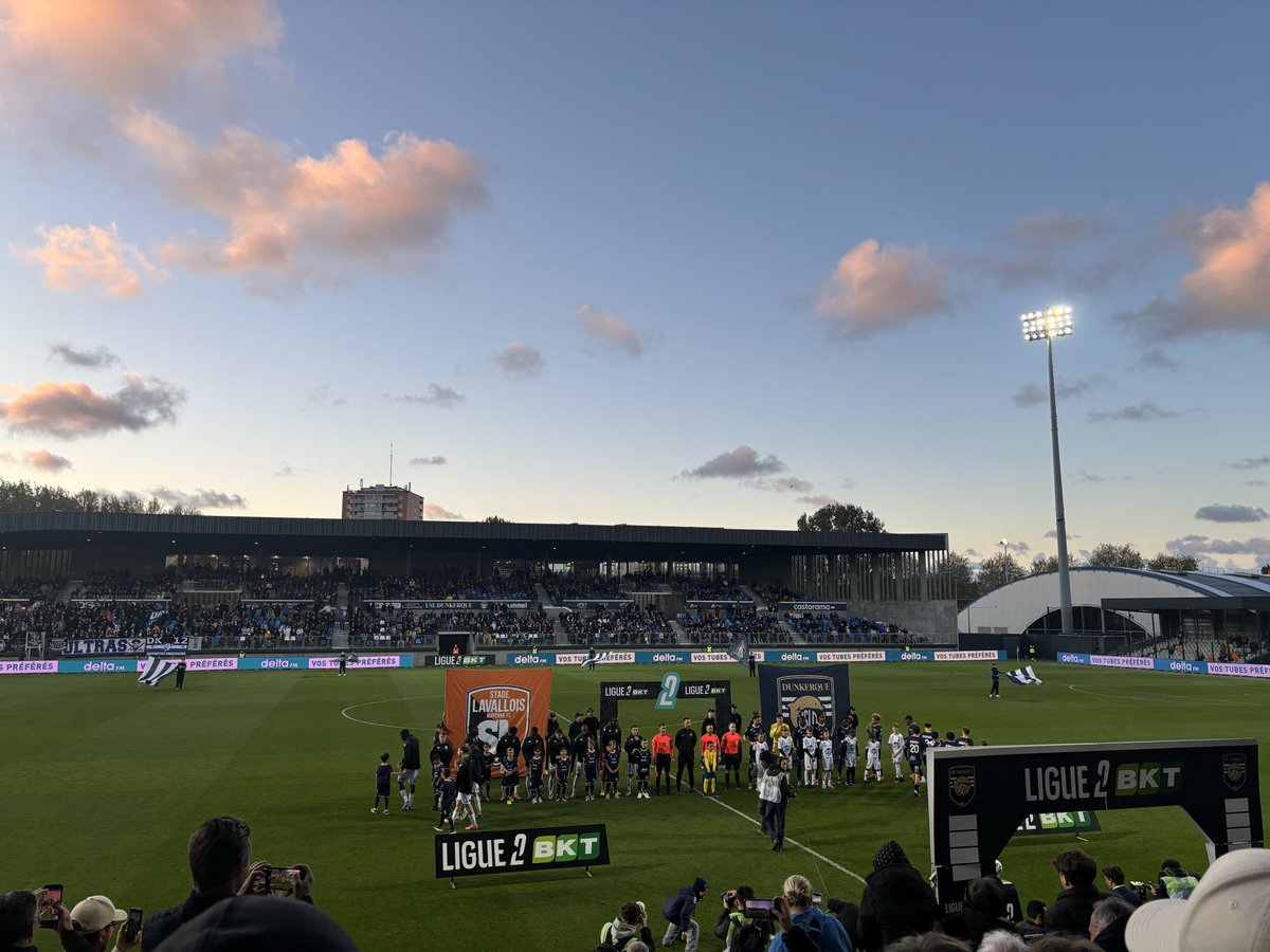 QTN_ground's tweet photo. 📅20/04/26

🏟️Stade Marcel-Tribut, Dunkerque  

🎟️18e

🏆 Ligue 2 J31

⚽️ USL Dunkerque 0-2 Stade Lavallois https://t.co/K9sY3TK6rg