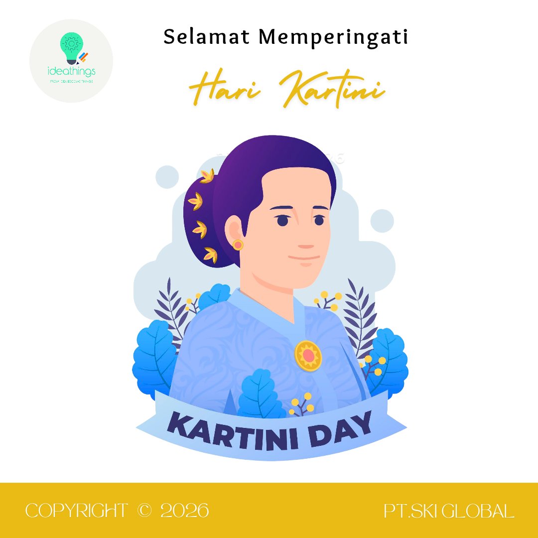 ideathingstudio's tweet photo. Merayakan Hari Kartini

Kartini mengajarkan satu hal: semua berhak punya suara.
Di iDeaThings, kreativitas tidak mengenal gender maupun batas.
Semua bisa berkarya.

#HariKartini #KesetaraanGender #multimedia #iDeaThings #skiglobal https://t.co/akr19VUe78