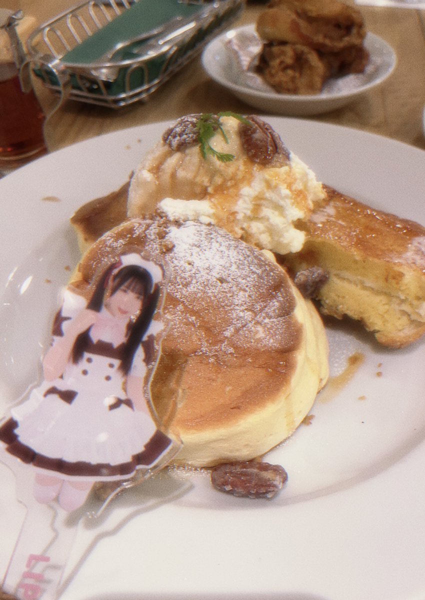 mdr_nov9's tweet photo. パンケーキ、りっぷちゃんだよー https://t.co/lHnpfitqrf