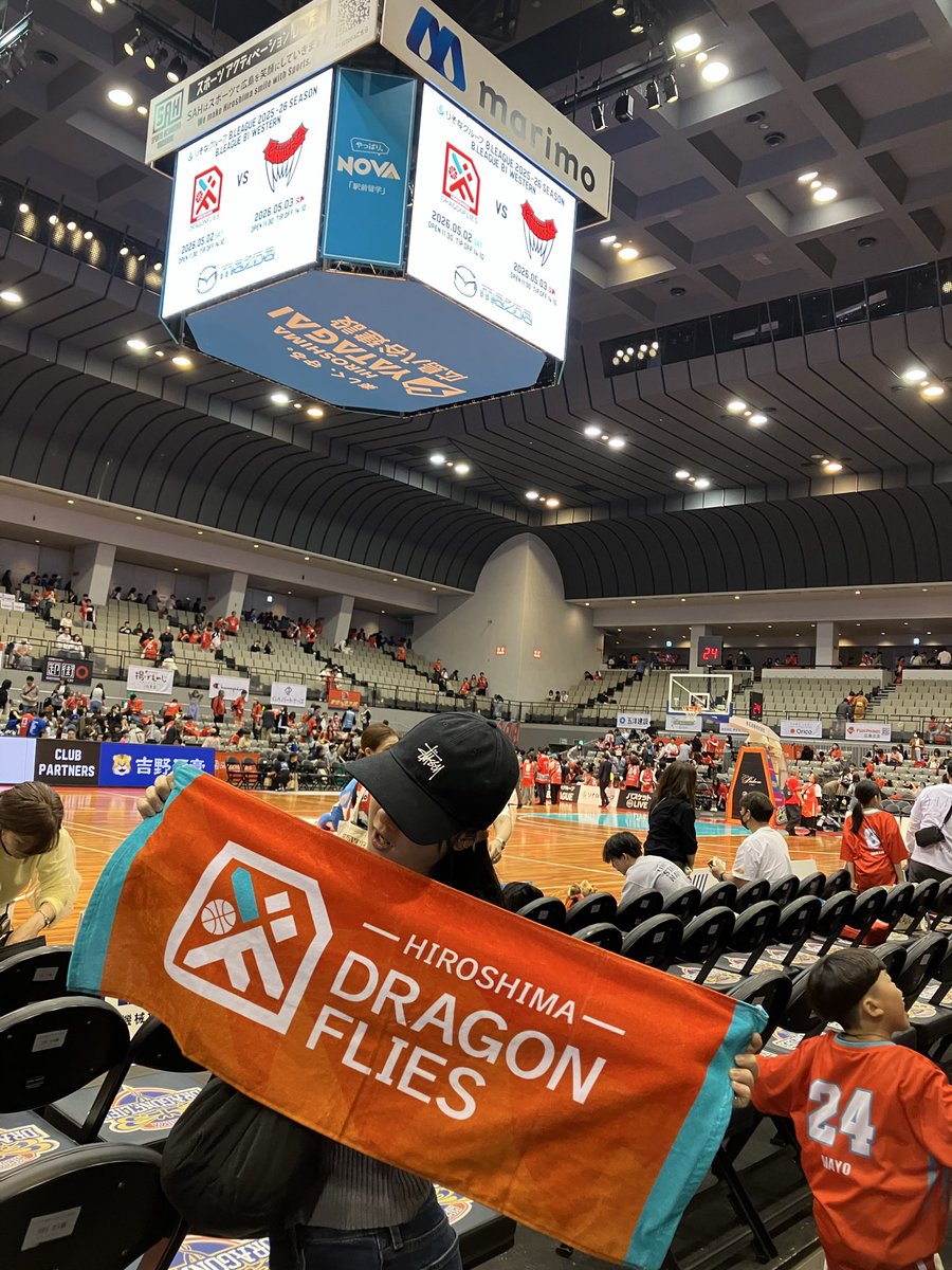 atsuma666's tweet photo. 先週はドラフラ良い席貰って
娘と観戦なんて🥺
バスケ🏀経験者には最高な時間だった
中国ダービー負け越し… https://t.co/kmlViBC24V