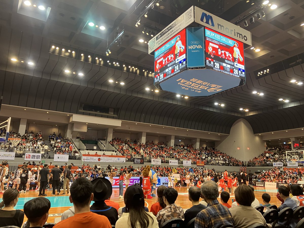 atsuma666's tweet photo. 先週はドラフラ良い席貰って
娘と観戦なんて🥺
バスケ🏀経験者には最高な時間だった
中国ダービー負け越し… https://t.co/kmlViBC24V