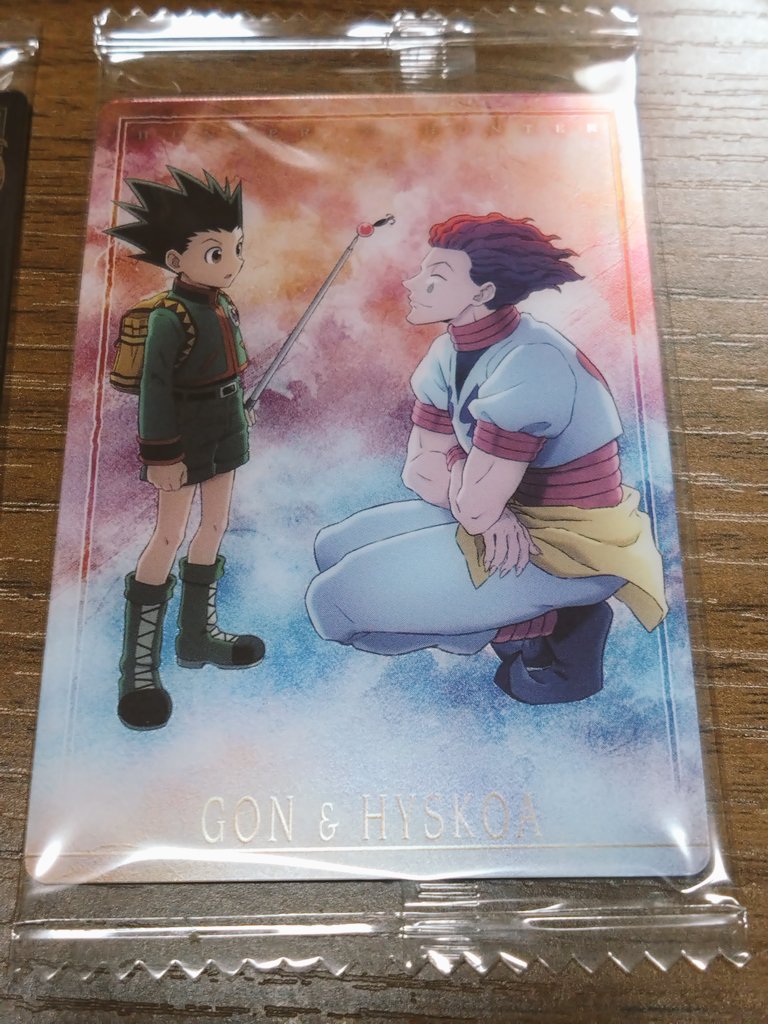 R_wa5koro's tweet image. フィンクスとパクノダ🎵
ゴンとヒソカ🎭✨
良いですね😌
#HUNTERXHUNTER
#イタジャガ