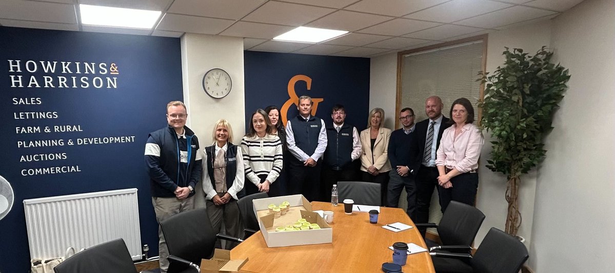 BambooProptech's tweet image. Roadshow started well.

James Coombs met with the Howkins &amp;amp; Harrison residential team this morning. A useful session covering market updates, what's new, and what's coming next.
A big thank you to Howkins &amp;amp; Harrison for having us.

#Property #Roadshow #UKProperty #EstateAgents