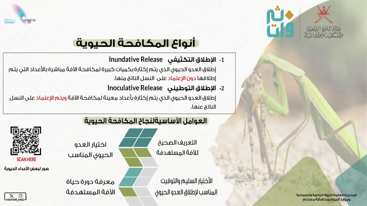 الثروة الزراعية والسمكية وموارد المياه بمسندم tweet media