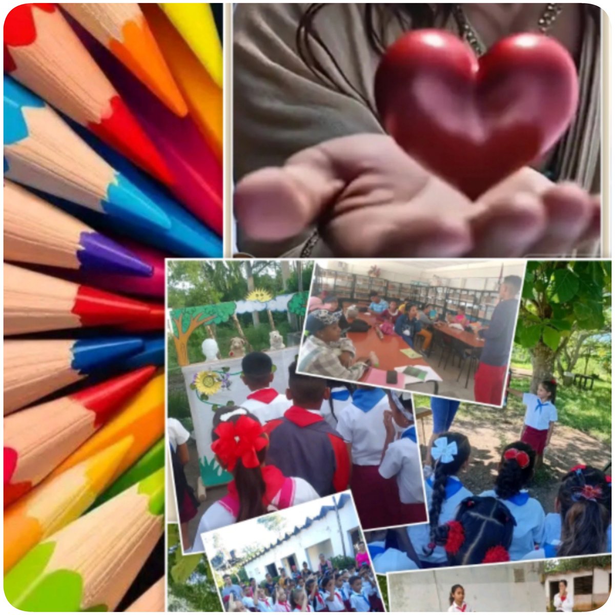 A la Educación Ponle Corazón ❤️❤️.
#CubaMined