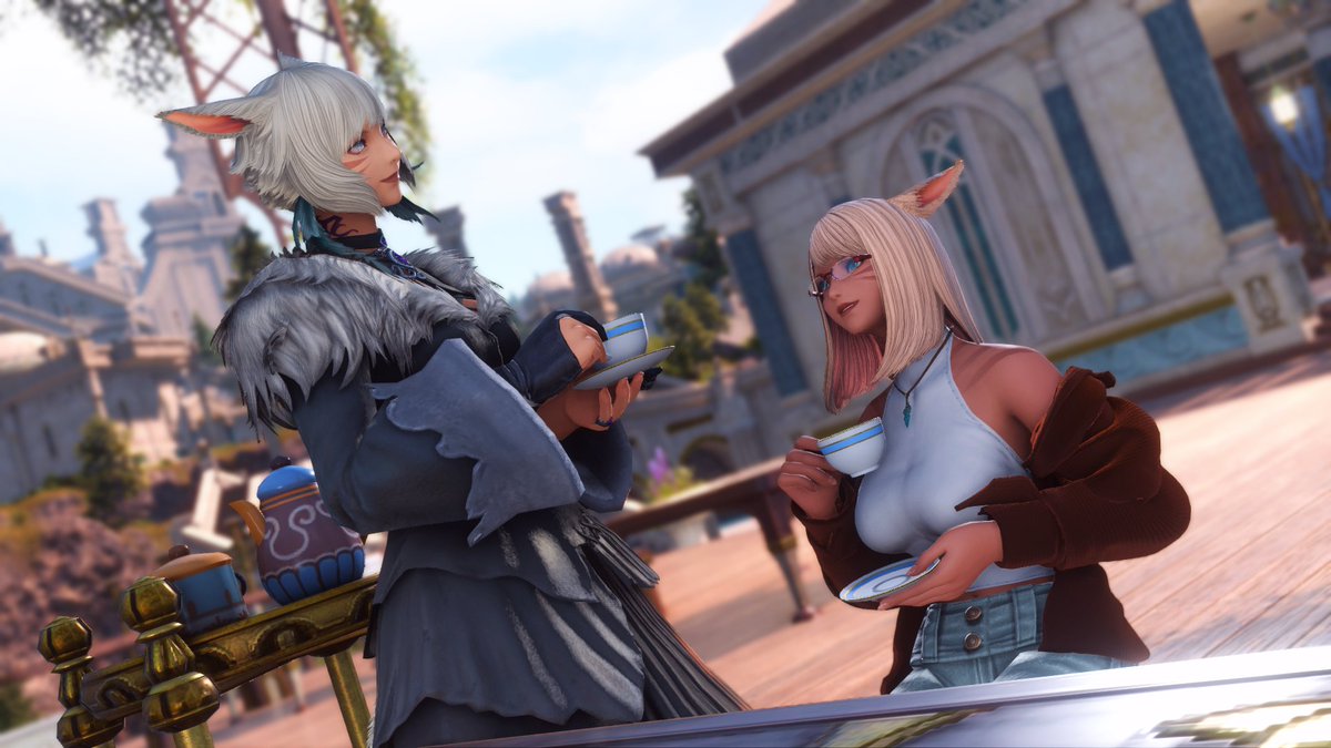 Cirno_Alpharius's tweet image. #ff14📷📷#ffxivgposers | #FFXIVScreenshots | #ffxivlewd| #gpose | #EorzeaPhotos | #ffxivgpose |#miqote

afternoon tea~