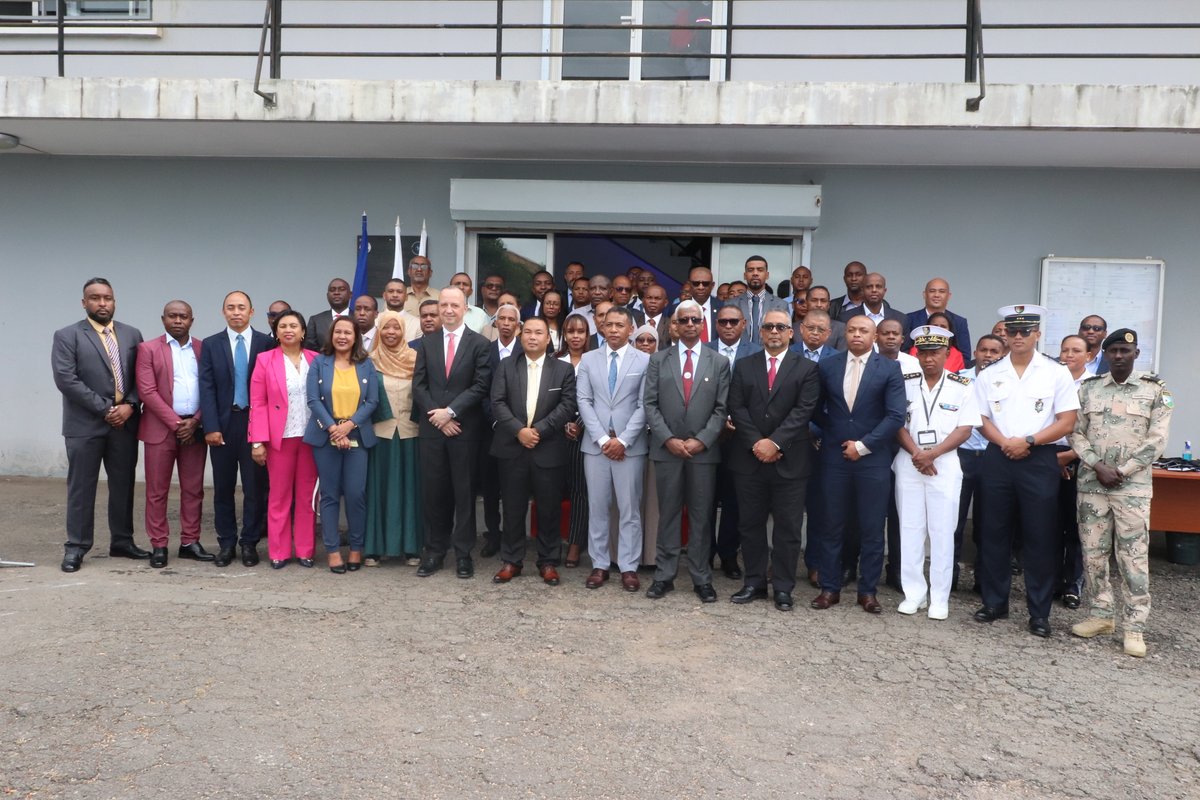RMIFCenter's tweet photo. 🌊🚤 #RECOPORTESA26
20–23 April 2026 | Antananarivo
Strengthening port security through information sharing.
Conferences, case studies &amp; simulation exercises (TTX) on real maritime threats.
🤝 Ports, national centres &amp; partners united for safer seas. https://t.co/L4PfrIlawb