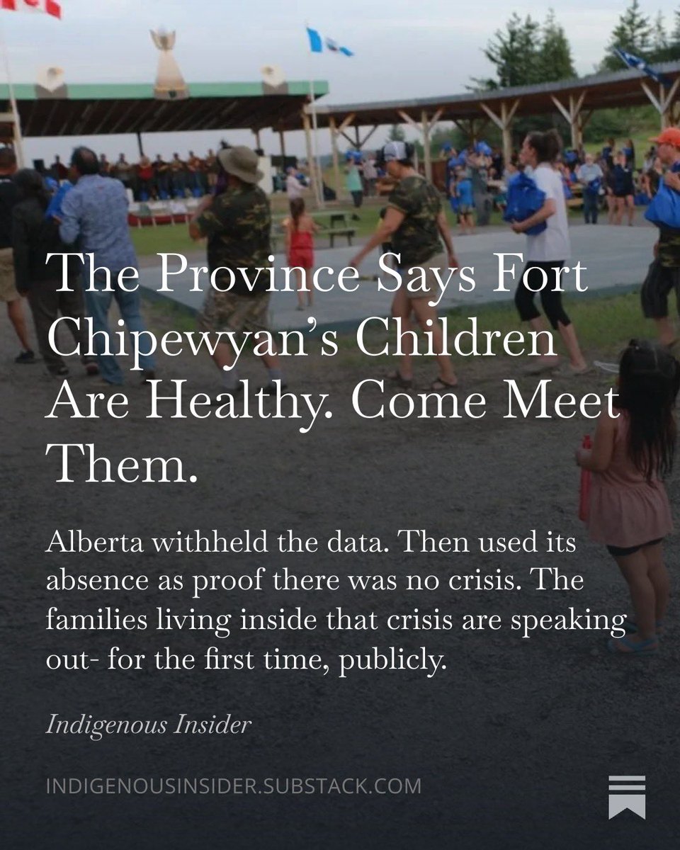 Songstress28's tweet image. Please head to Indigenous Insider and read/share my latest. 
The province is hiding sick children in a statistical loophole. Share this story until they can’t anymore.
These families spoke publicly for the first time so the world would know. Help make sure it does.
To Karyn Frank