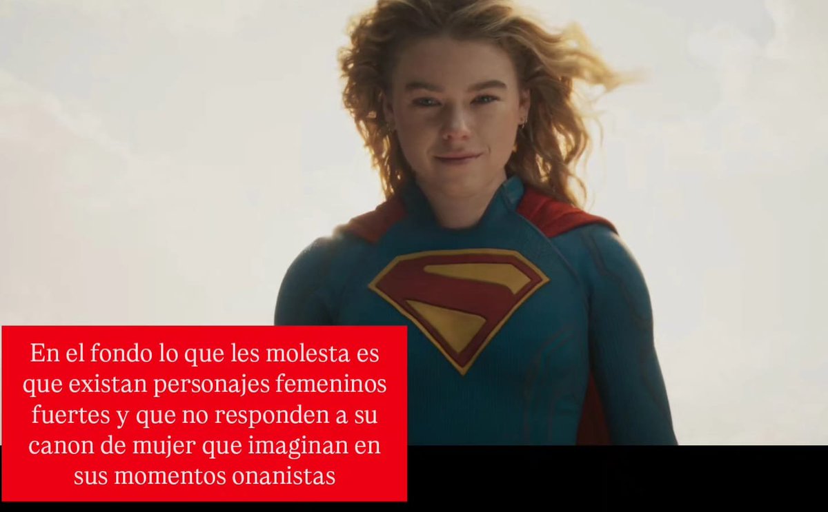 #Supergirl El acoso mediático a Milly Alcock es intolerable. Las redes están llenas de enfermos.