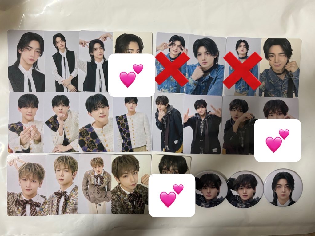 ko_gsl's tweet photo. @m17_r09 検索より失礼します。
画像の礼央、京助と💕交換可能でしょうか？
異種等難しいところもあると思いますがご検討よろしくお願い致します。 https://t.co/QppOrvsJC8
