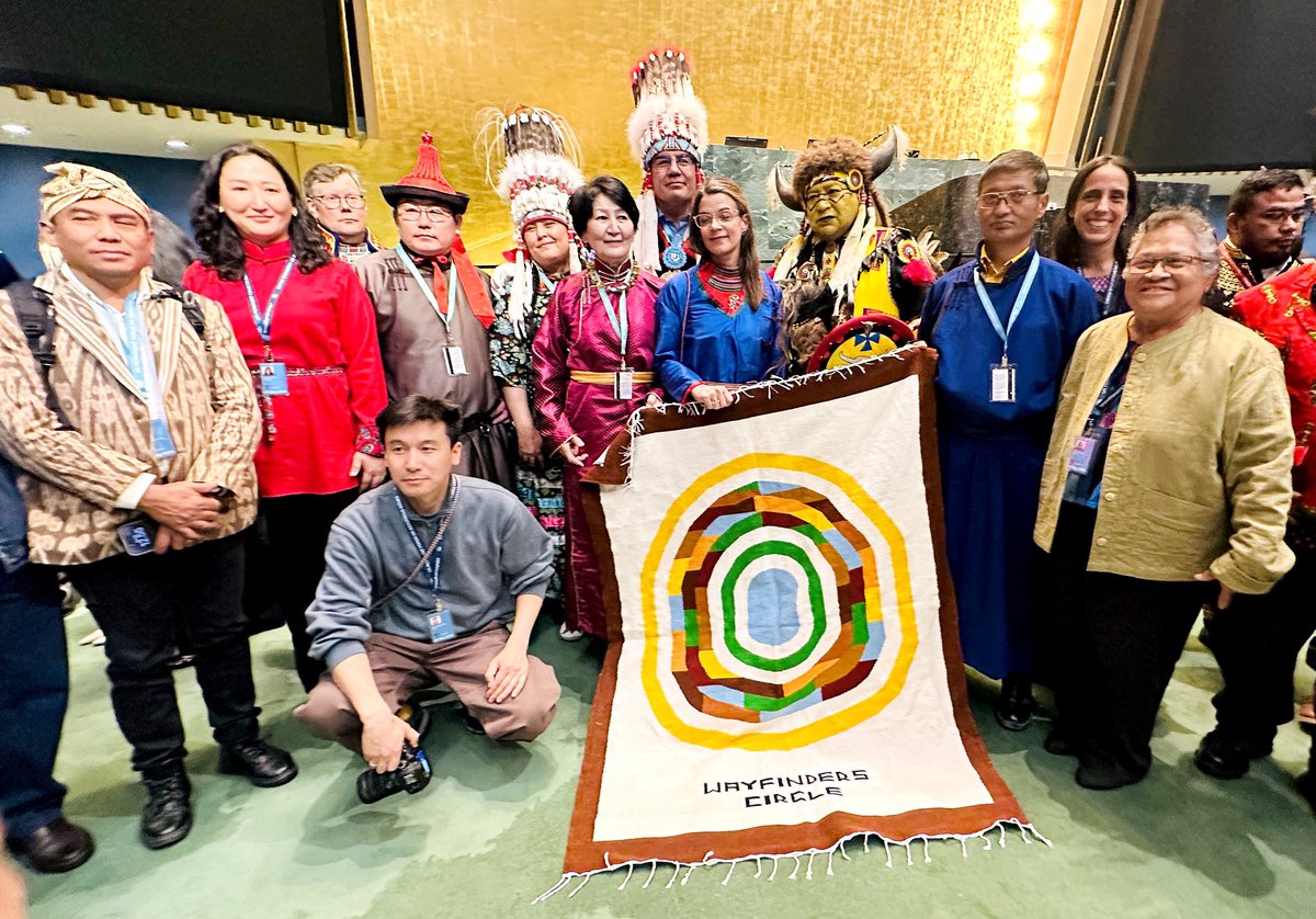 bienpensado's tweet photo. Nos encontramos en el Foro Internacional de Pueblos Indígenas en las Naciones Unidas en #NewYork   Desde @FeelingMetodo apoyamos en aspectos estratégicos y comunicacionales al Fondo Pawanka. https://t.co/iw6dBRtZZJ