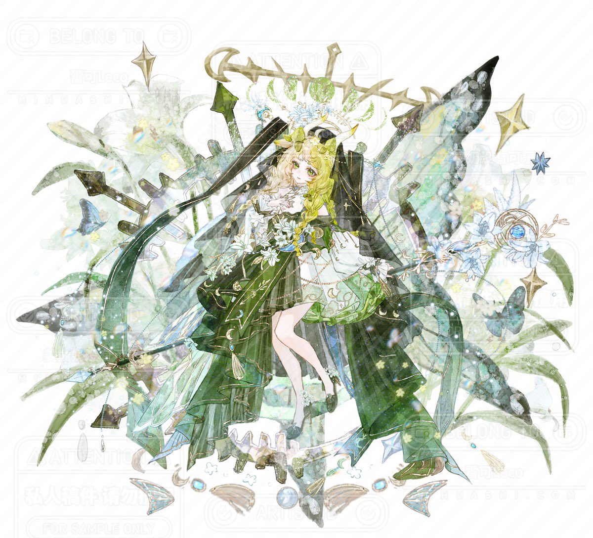 💚💚
 #Commission  #illustration