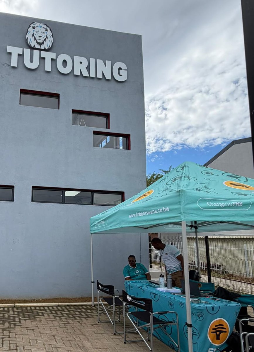 liontutoring's tweet image. We had the pleasure of hosting FNB at Lion Tutoring Setlhoa HQ today! 🏢 If you’ve got any questions about what they offer, now’s your chance to come through.
📞 🇧🇼 316 4276
liontutoringinternational.com
#FNBAtLionTutoring #CommunitySupport #FinancialGuidance