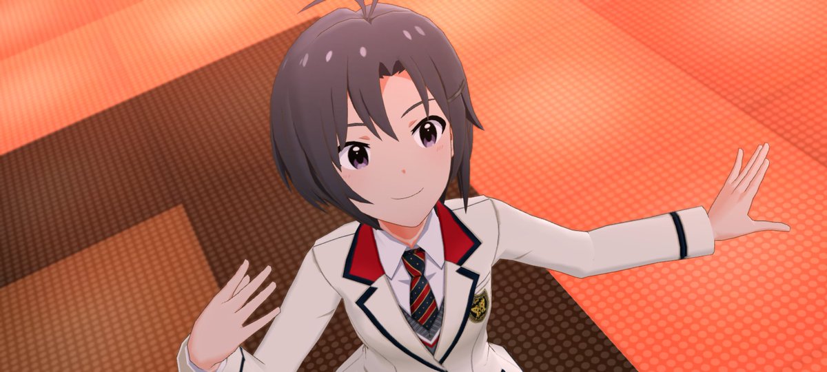 I can't get enough of her SHS with the uniform. So perfect!