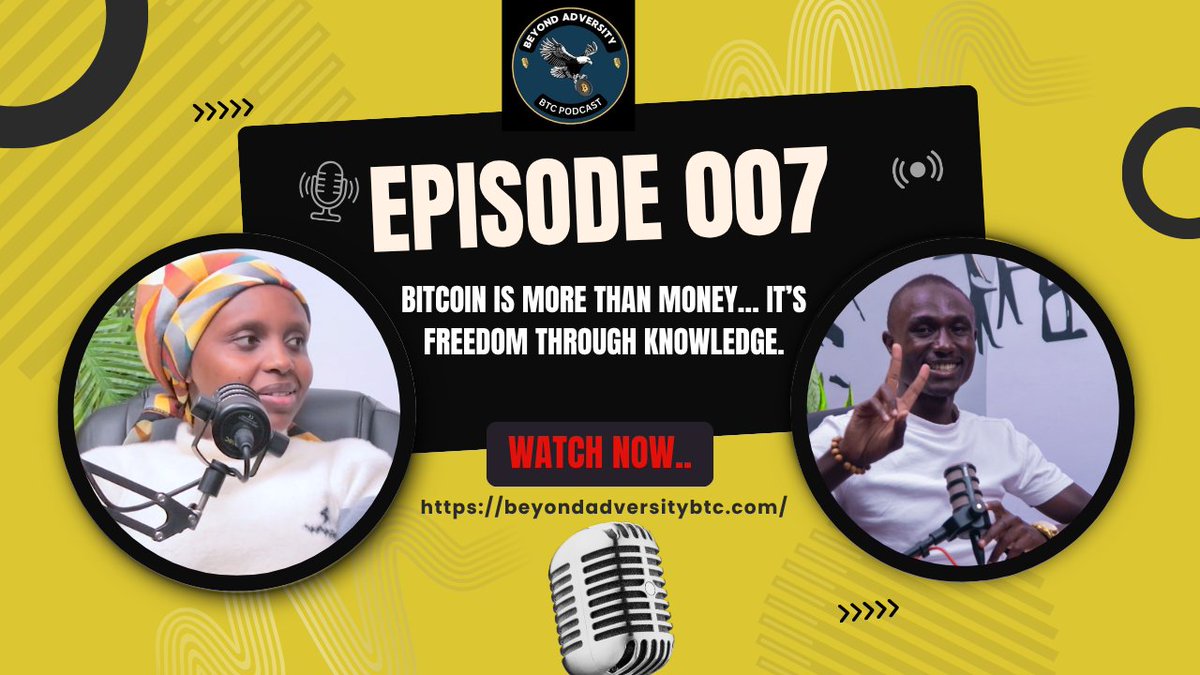 Beyond Adversity BTC Podcast tweet media