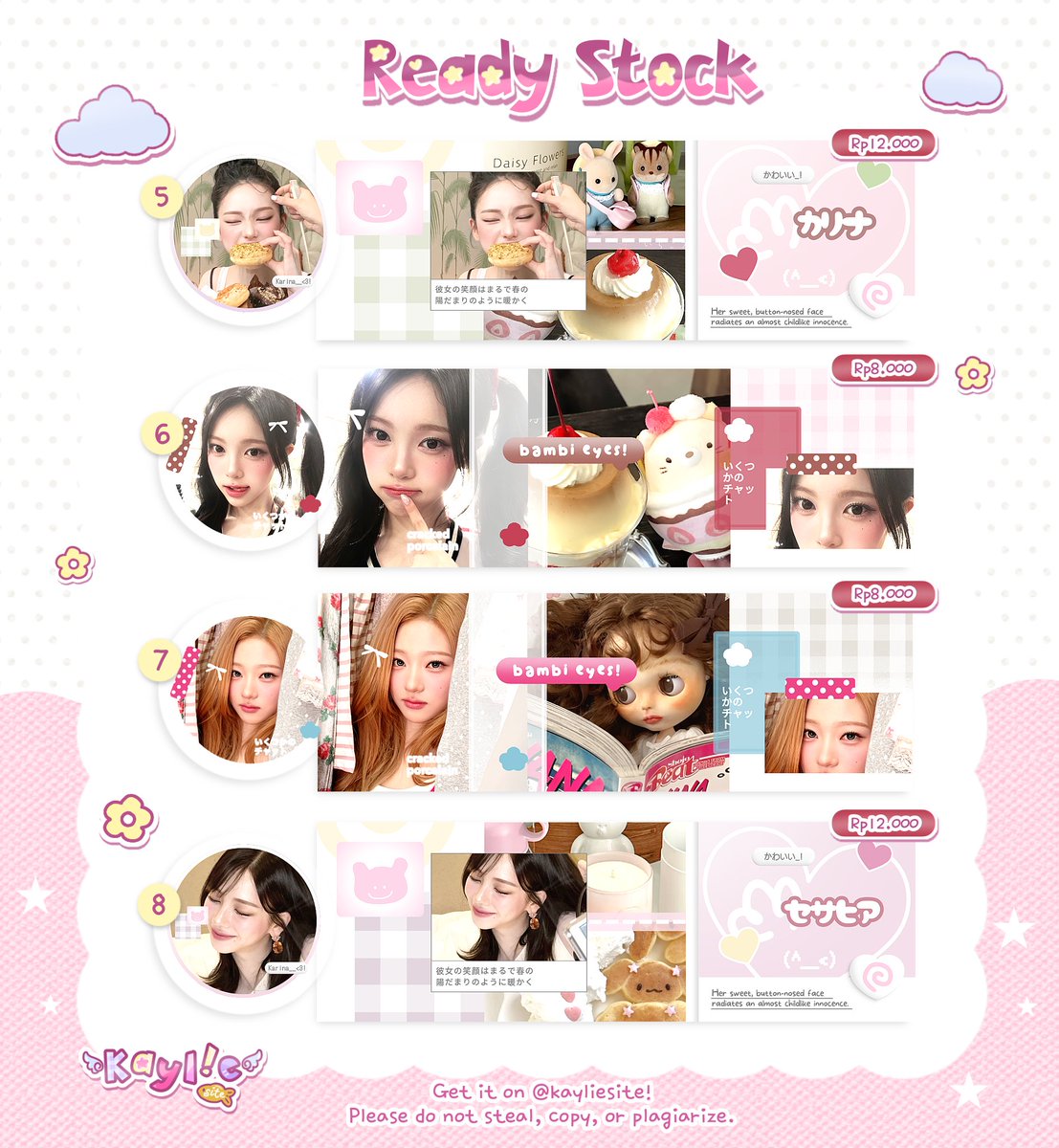 Masih ada layout rs h2h &amp; aespa, abisin yuk 🥄💗