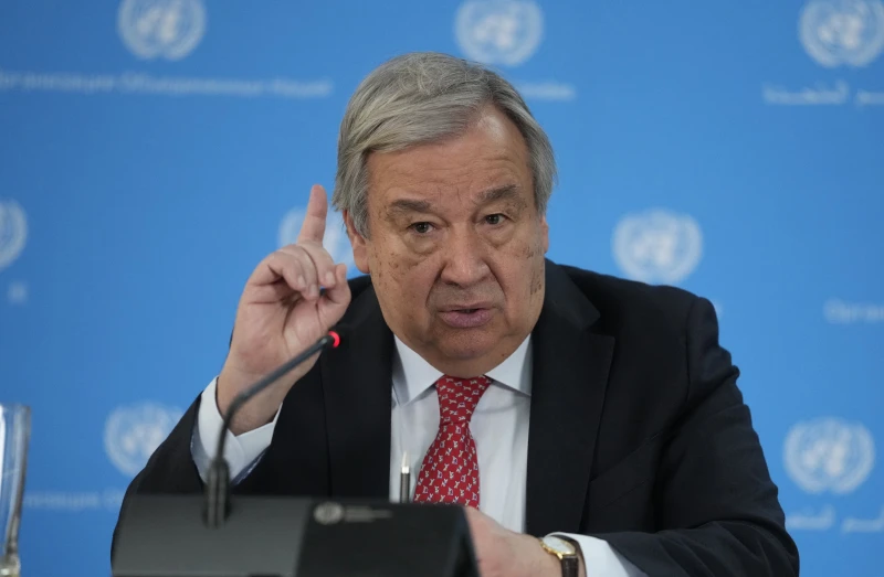 DeItaone's tweet photo. GLOBAL ENERGY CRISIS ‘MOST SEVERE IN A GENERATION’

UN Secretary-General António Guterres warned the Middle East conflict has sparked the worst energy crisis in decades. Speaking from New York City to a climate event in Berlin, he said fossil fuels are “holding economies hostage.” He urged a response that accelerates renewable energy, builds supporting infrastructure, and funds poorer nations’ transition without worsening climate risks.