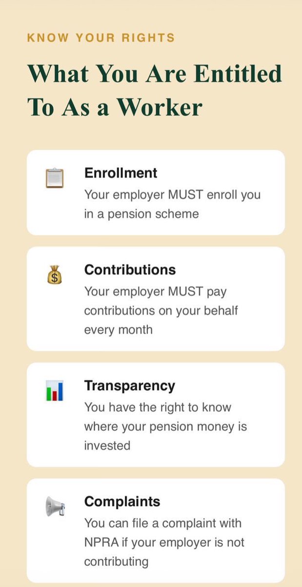 Before Anyone Handles Your Pension, The National Pensions Regulatory Authority Must Approve Them. #TheNPRAMandate #TruthForPensioners