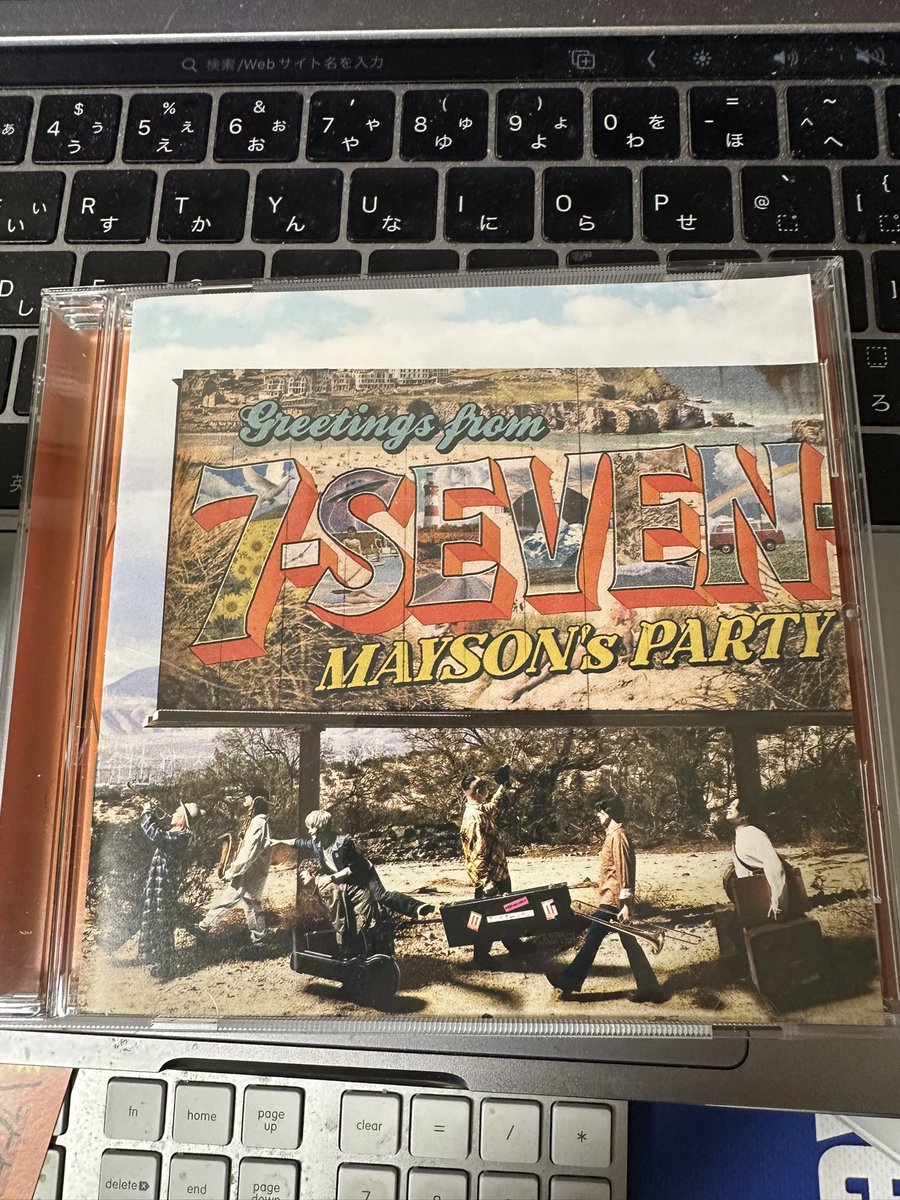 wata_hiro_'s tweet photo. MAYSON's PARTYさんの新しいアルバム　7-SEVEN-
本日聞かせていただきました🤗
めちゃくちゃテンション上がりました(^^)メンバースタッフの方々感謝です🤗ありがとうございます
#MAYSONsPARTY  
#メイソンズパーティー https://t.co/fXiJzTgBji