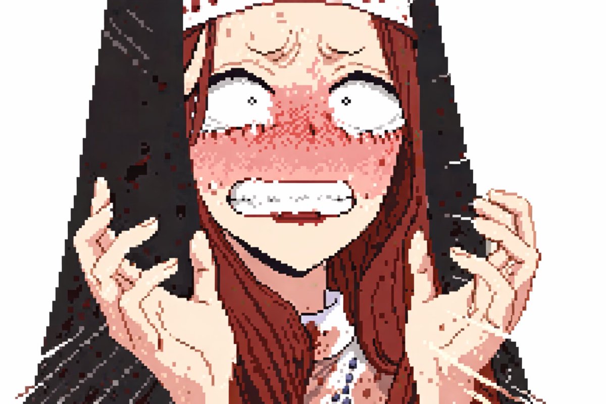 chang_orz_chang's tweet photo. 大人組とルーズ海夢ちゃん　pixel https://t.co/QvK4AoSLcM