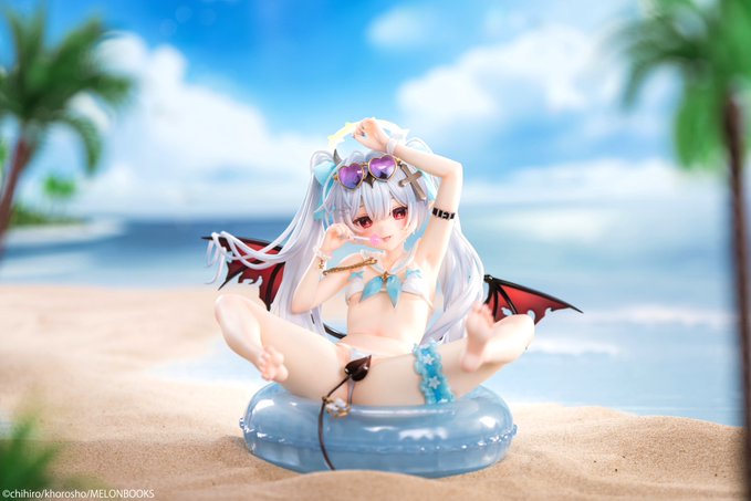 銀髪ちゃんフィギュア
──⋆.˚✧     プカプカサマー   ✧⋆.˚──

予約受付開始しました🐬.。o○
今回の銀髪ちゃんはキャストオフもできちゃう、、、❕
あみあみさん、FANZAさんから是非ご予約よろしくお願いいたします⁺ ⋆˚
https://t.co/v20GgJqMMB 