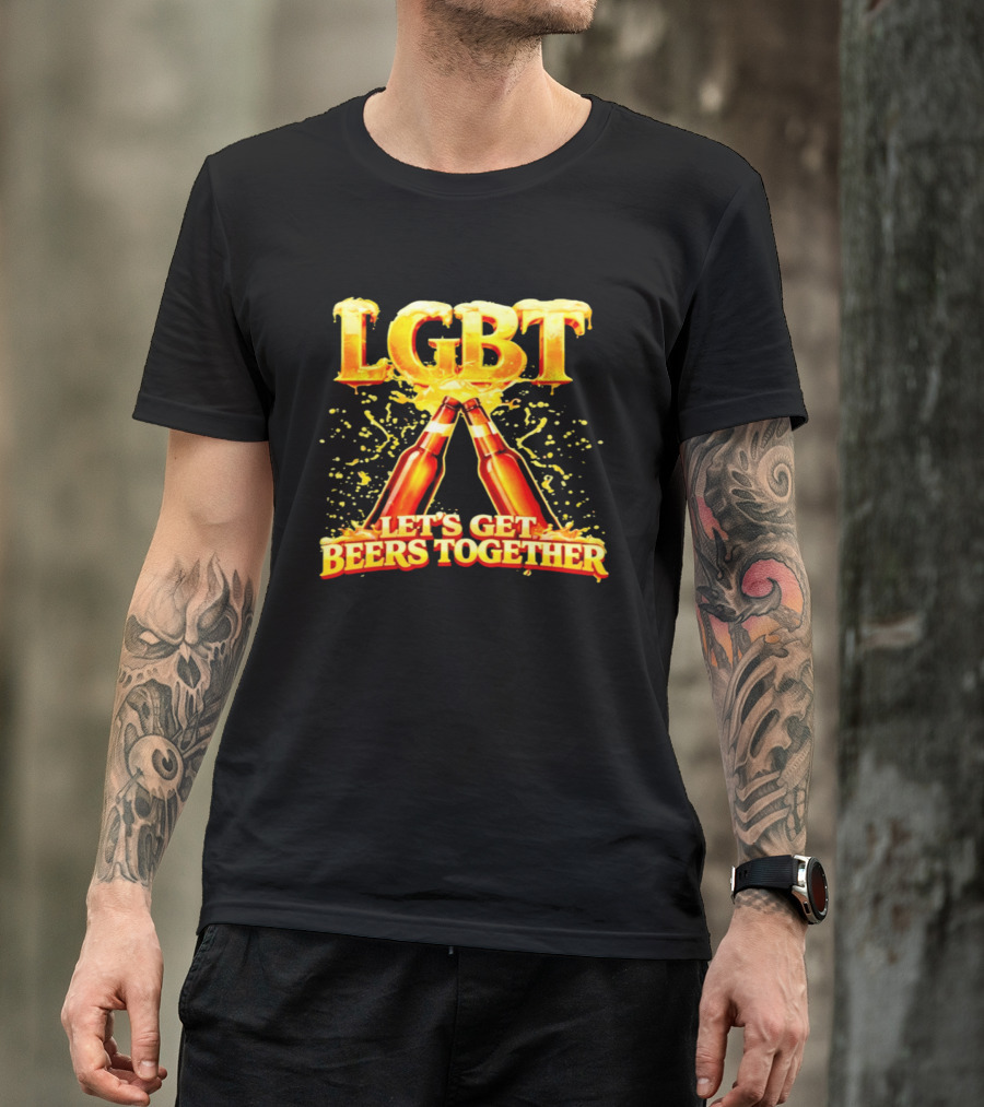 sarastanbrand's tweet image. Quick thought: Nothing beats celebrating with friends over a couple of beers! This LGBT "Let's Get Beers Together" tee from Sarastan is such a vibe. It takes me back to carefree summer nights. Who’s ready for a toast? sarastan.com/product/t-shir…

#LGBTQ #Cheers #Friendship