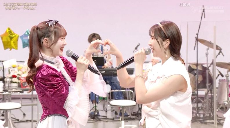 tyamo0604's tweet image. 嬉しそうやのう～ｗ
みぃあ良かったね🤍💛
#フォーク村
#玉井詩織
#雪月心愛
#みぃあのとりこ