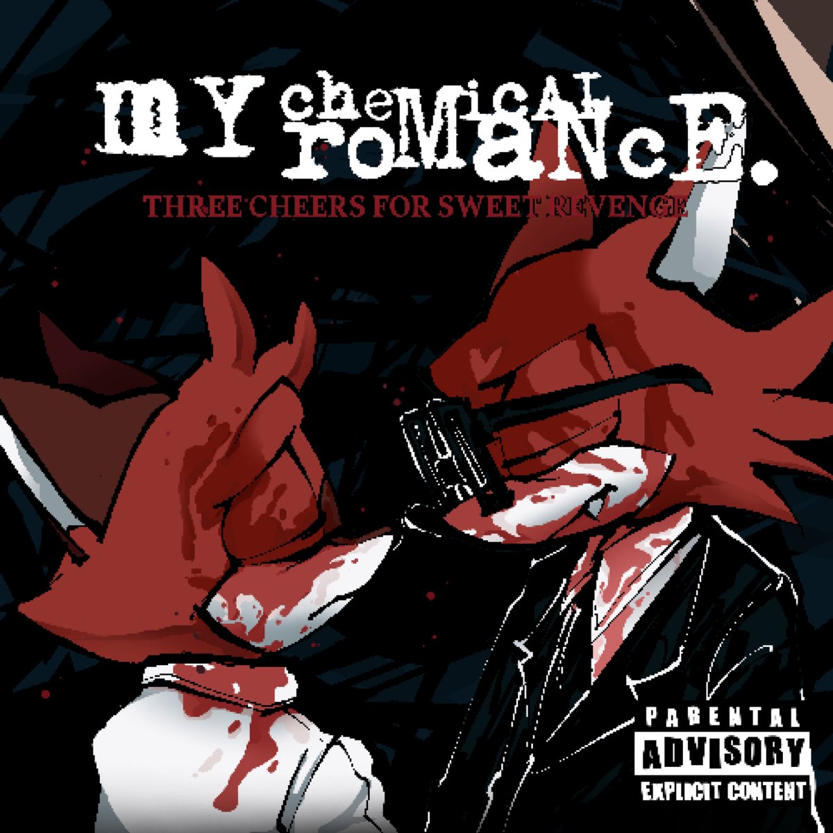 THREE CHEERS FOR SWEET REVENGE #Badget #BarryTheQuokka #GadgetTheWolf #sth