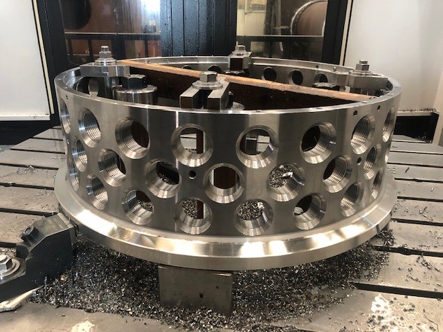 TeesComponents's tweet image. This part required a grand total of 83 holes tapping and thread milling, in various different sizes - a job for our HYUNDAI WIA Horizontal Borers.

#CNCMachining #TeesComponents #PrecisionMachining #LargeScaleMachining #CNCMilling #CNCHorizontalBoring #HyundaiWia 
[1/5]