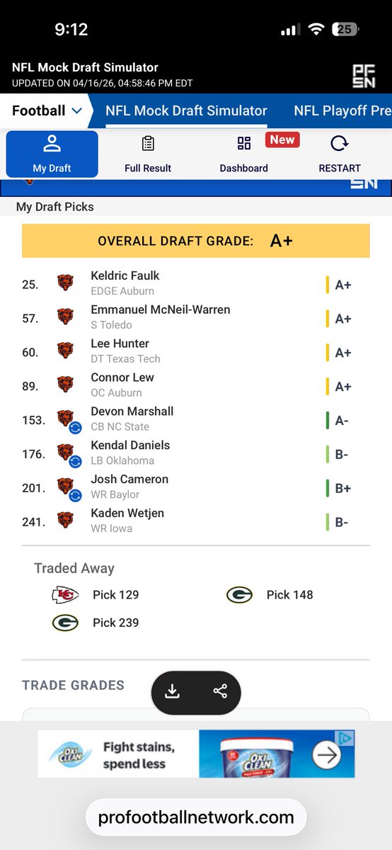 DonnaNetzley's tweet photo. @WCGridiron Let’s go Scottnetz with an A+ grade. https://t.co/t5I4SXw6yG