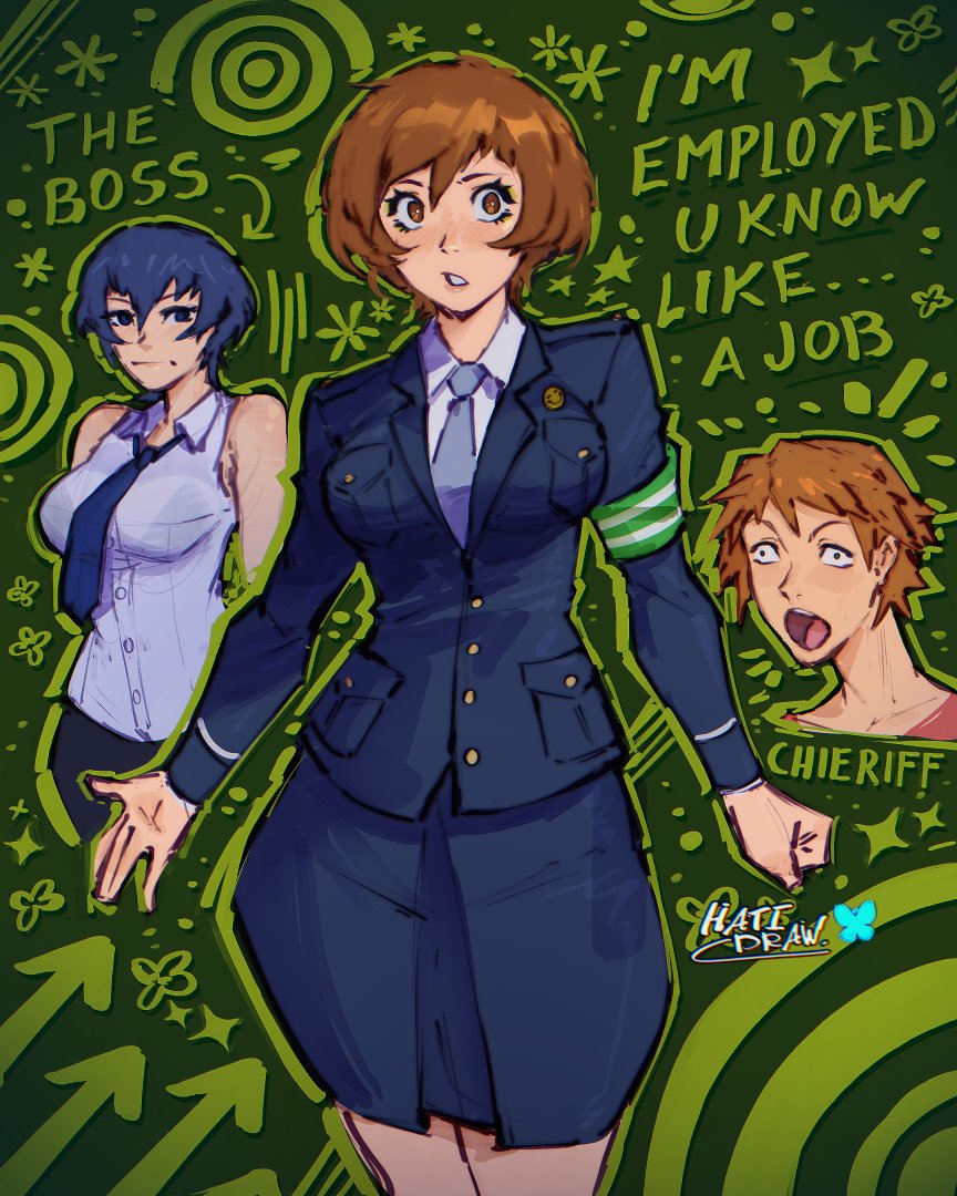 And remember that Chie is on duty 
#Persona4Revival #P4R