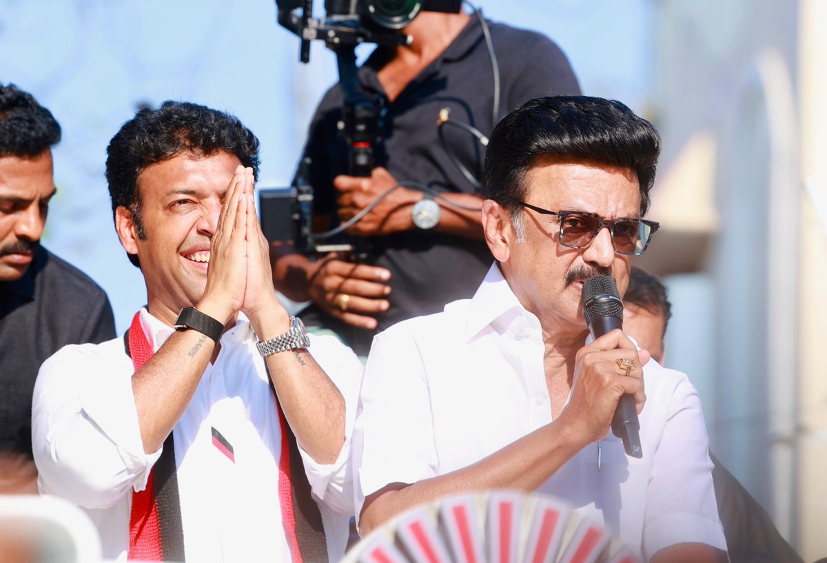 M.K.Stalin tweet media