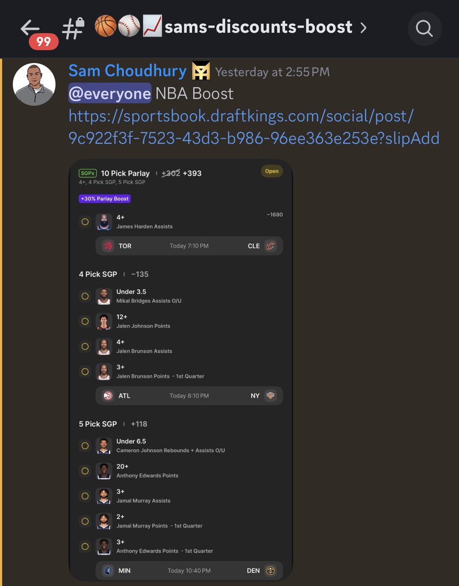 SC_FFB's tweet photo. +393 NBA Boost ✅

Another night another lotto 💰
🔗 https://t.co/m75VBVcaG6 https://t.co/UrbEagekEn