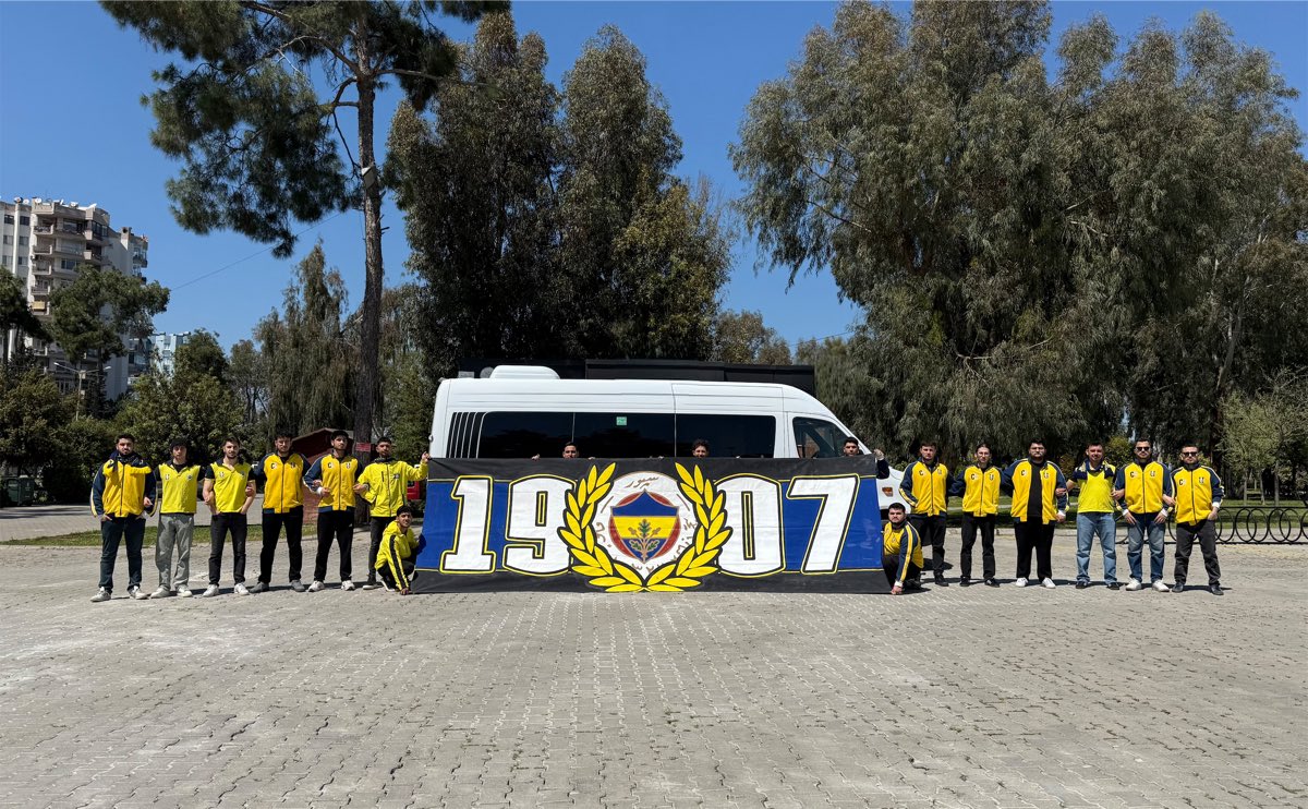 UFBCukurova's tweet photo. 1907 ÜNİFEB Çukurova Üniversitesi örgütlenmesi olarak Konyaspor - Fenerbahçe karşılaşması için Konya yolundayız.
#FenerbahçeninYolunda https://t.co/QMPGOulUFX