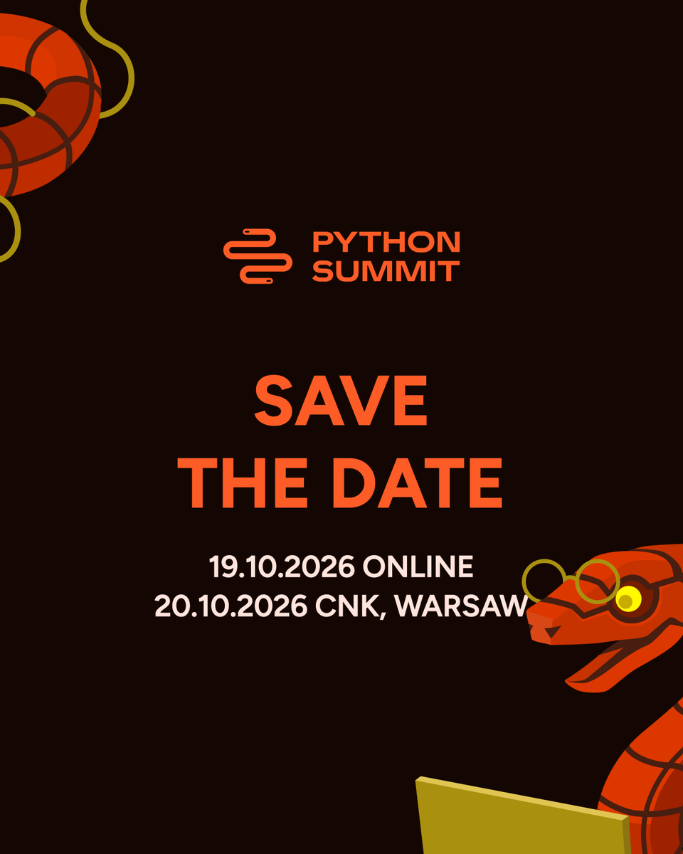 Python Summit tweet media