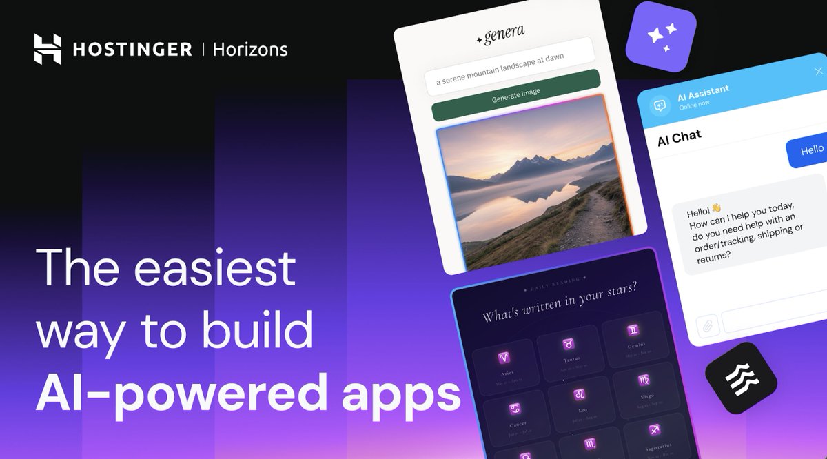 Hostinger tweet media
