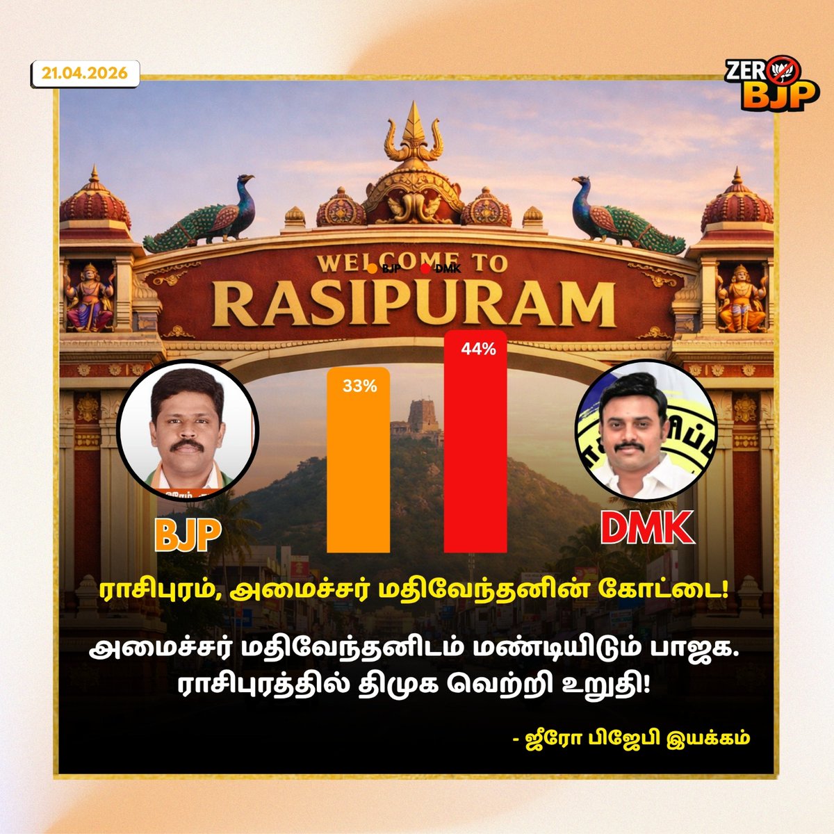 ZeroBJP's tweet photo. நம் மண்ணை நாமே காப்போம் - ZERO BJP 

#ZEROBJP #REJECTBJP #ZeroBJP #SaveTamilNadu #NoToFascism #SocialJustice #DravidianPride #பாசிசம்_வீழும் #StopSaffronization #TamilPride #SayNoToBJP #SecularTamilNadu #Federalism #DravidianModel #AntiFascism #RightsOfTamilNadu #ProtectOurLand https://t.co/eKM2FMMMqH
